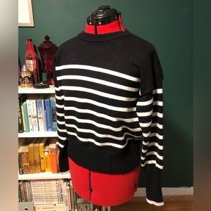 3/$30 Philosophy Striped Sweater (M)